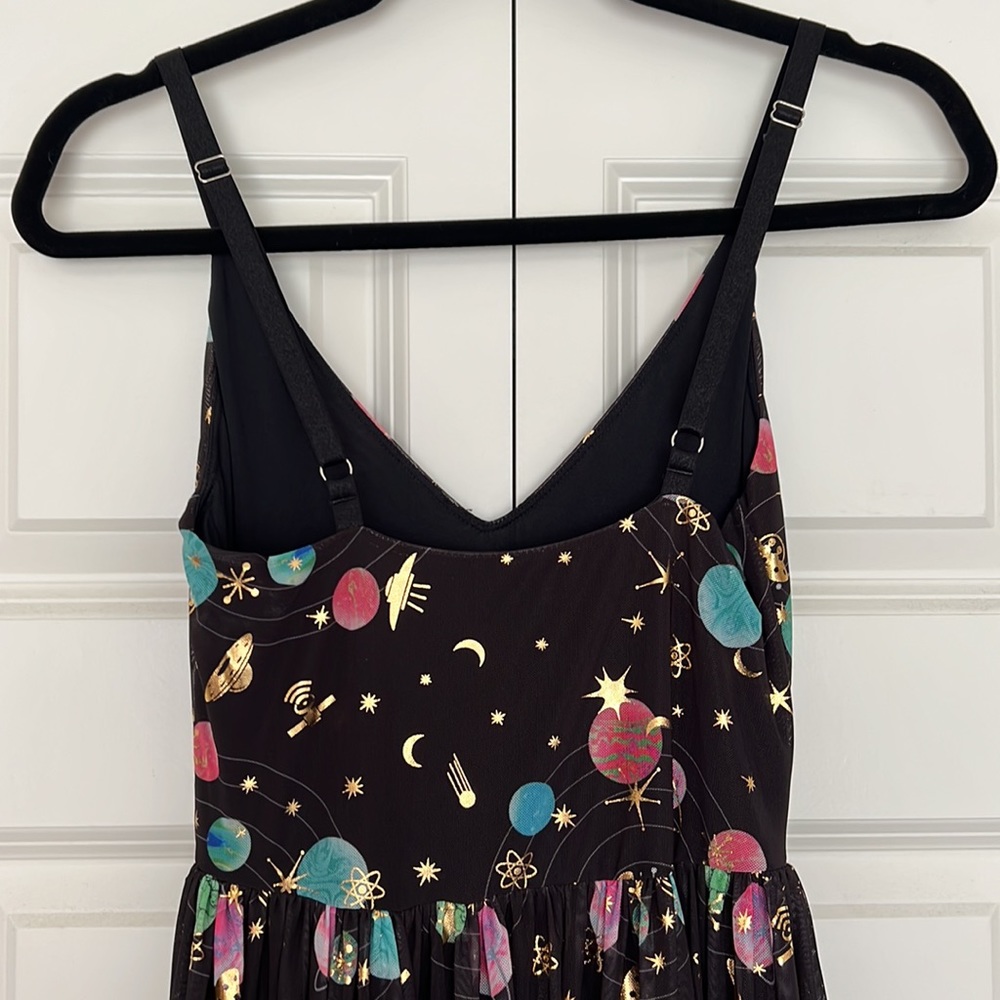 💥NWT Blackmilk Space Tourist Sheer Midaxi Dress ~ LIMITED Size XS - Picture 10 of 14